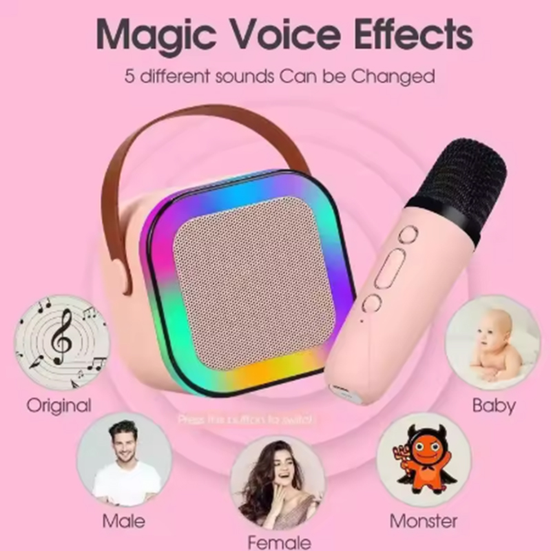 Electronic Gift - Máquina de Karaoke K12 Portátil con