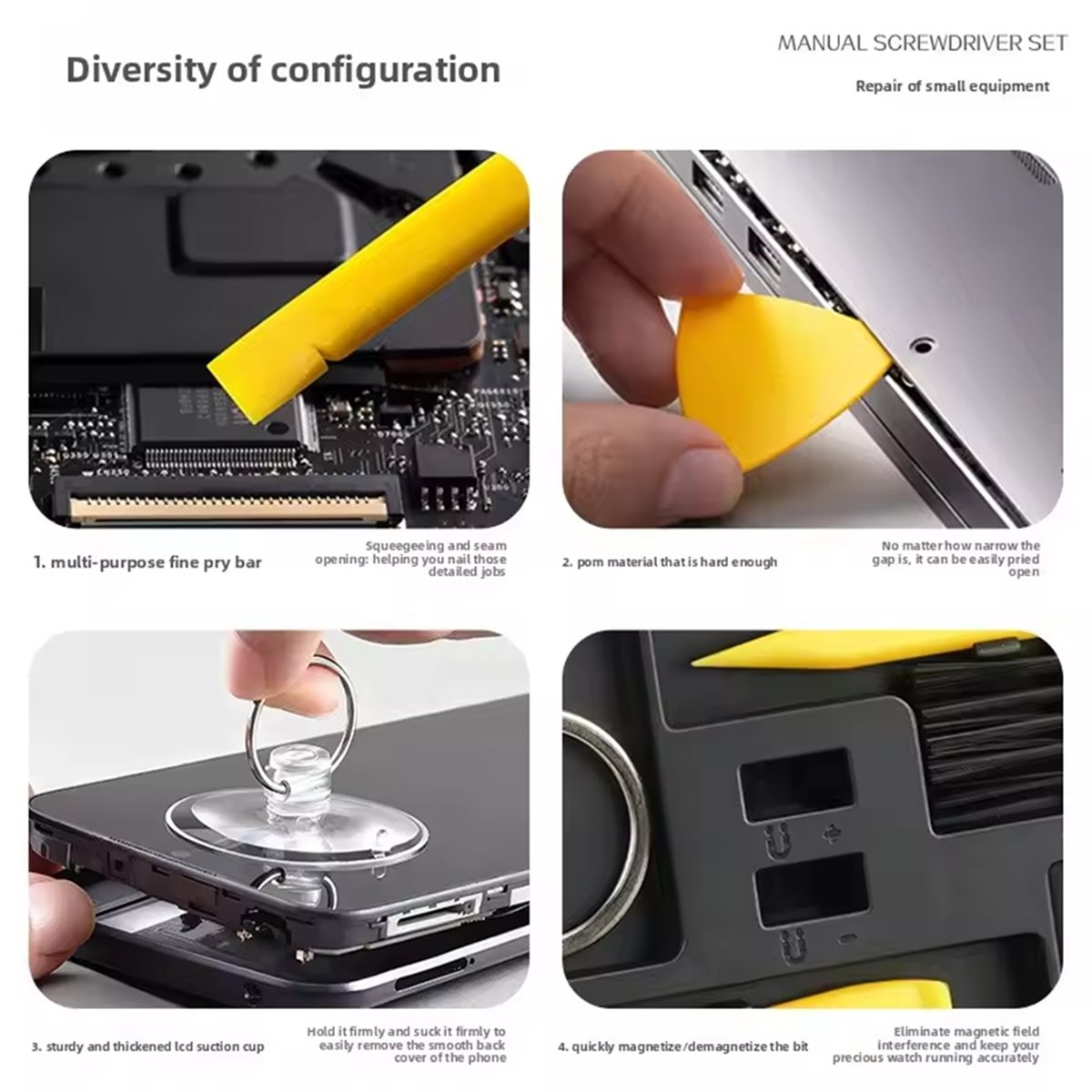 Electronics Repair Gadgets - Juego de destornilladores de precisión 58