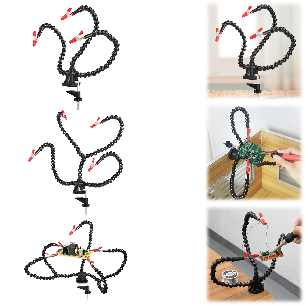 Useful Electronic Gadgets - Abrazadera de escritorio para soldar, herramienta