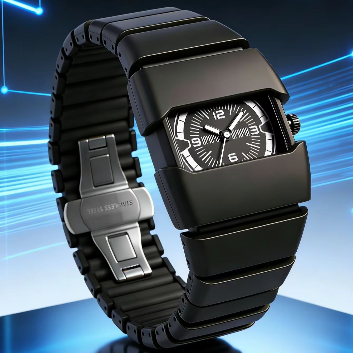 Electronic Gift - Reloj Digital para Hombre TOMI Fashion,