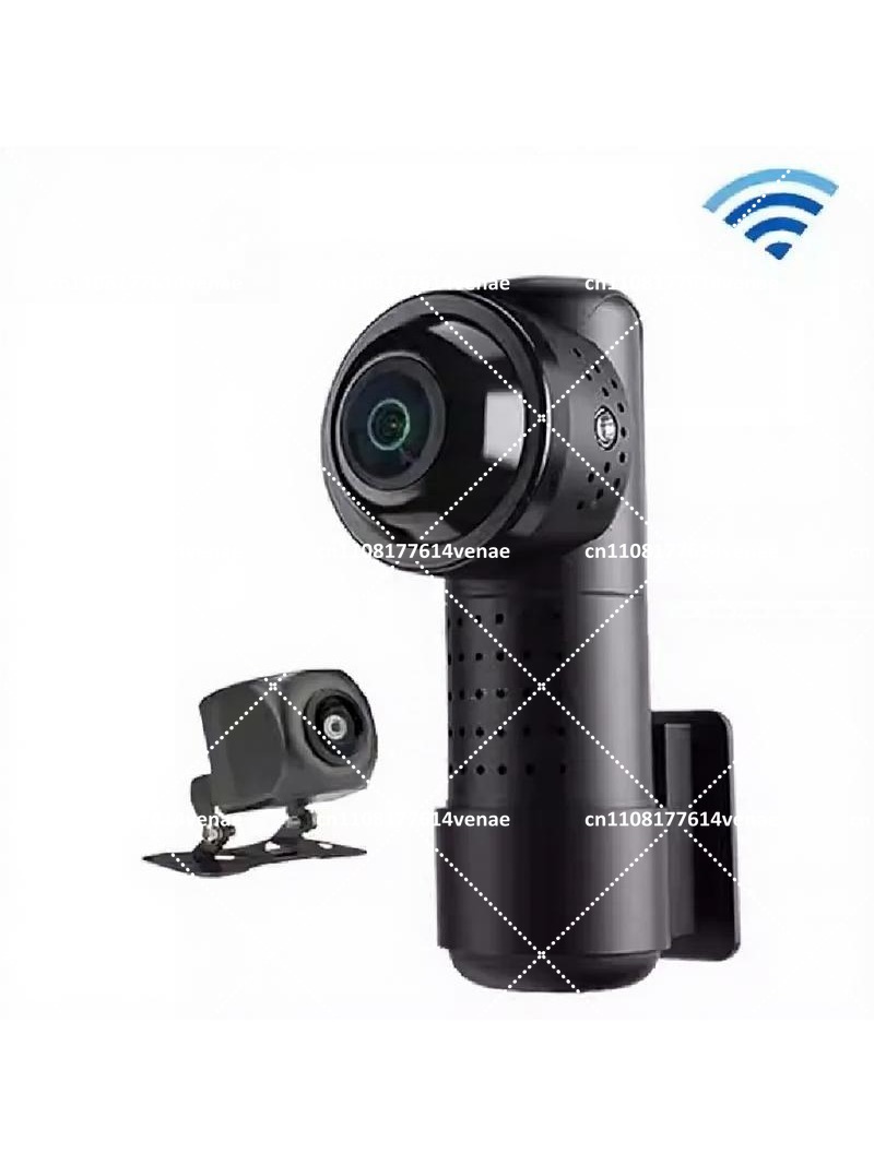 Panoramic Dash Cam 360 - Cámara de Coche DVR Inalámbrica Panorámica