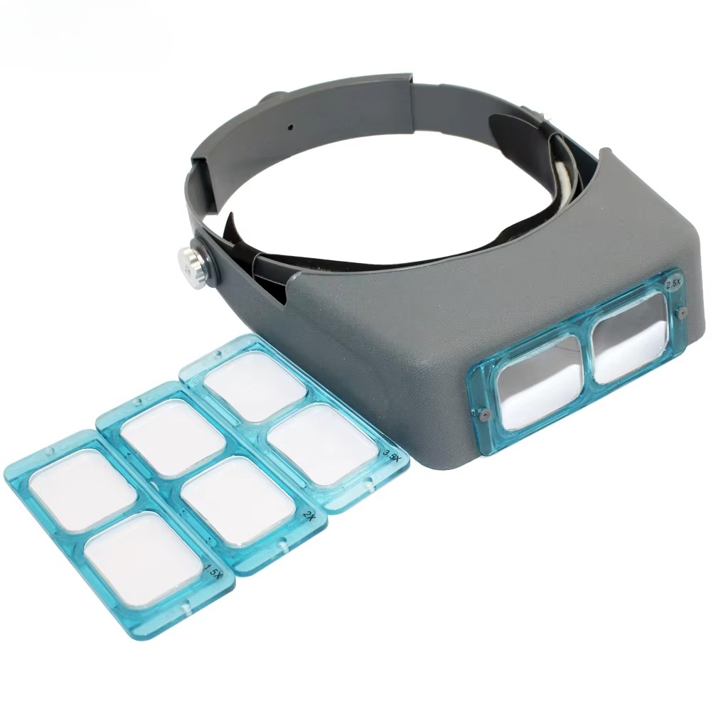 Electronics Repair Gadgets - Lupa de diadema profesional 1.5X 2X