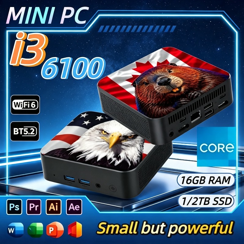 Mini Pc Windows - Nuevo Mini PC Compacto con Bandera