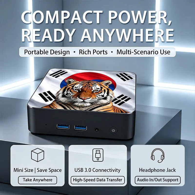 Mini PC Ultra Rápido Intel Cor - Mini Pc Windows reseña y precio