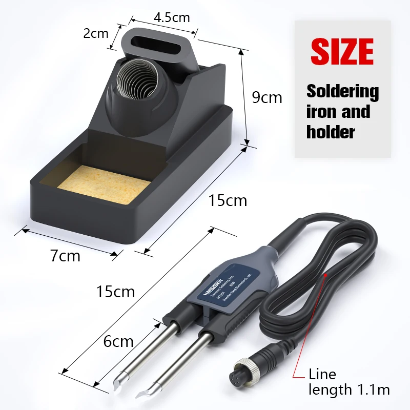 Pinzas para estación de soldad - Useful Electronic Gadgets reseña y precio