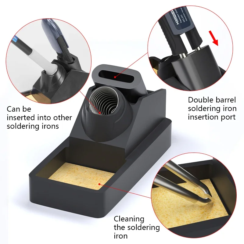 Pinzas para estación de soldad - Useful Electronic Gadgets reseña y precio