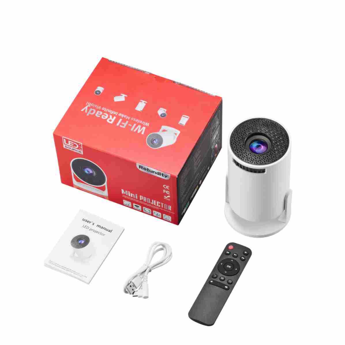 NUEVO Proyector de Video Intel - Mini Projector Portable reseña y precio