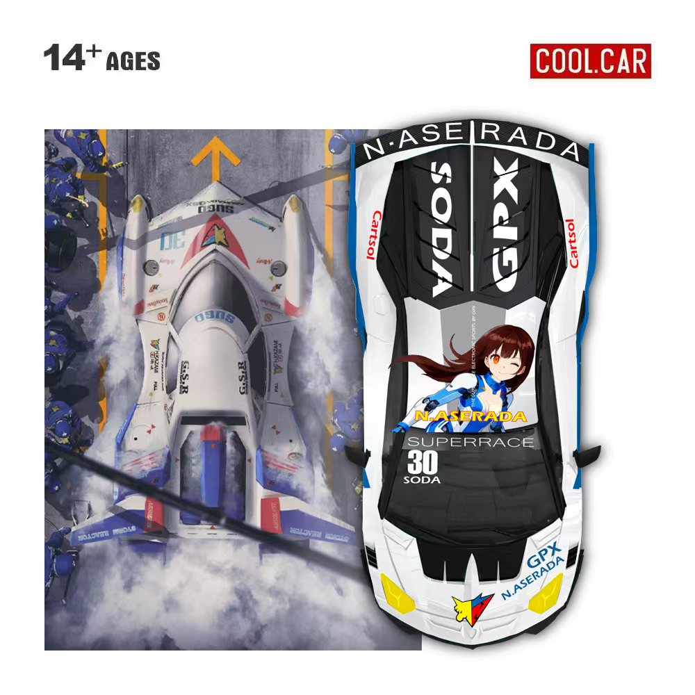 Cool Car 1:64 GTEVO Superrace, - Electronics & Gadgets Charging Gocable 8 In 1 Edc 100W Cable reseña y precio
