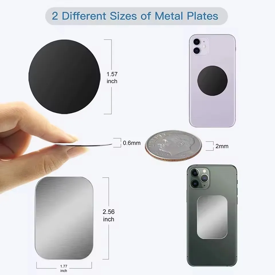 Placa metálica magnética delga - Useful Electronic Gadgets reseña y precio