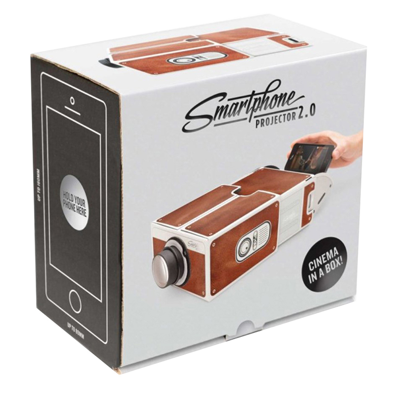 Mini proyector 3D de cartón pa - Mini Projector Portable reseña y precio