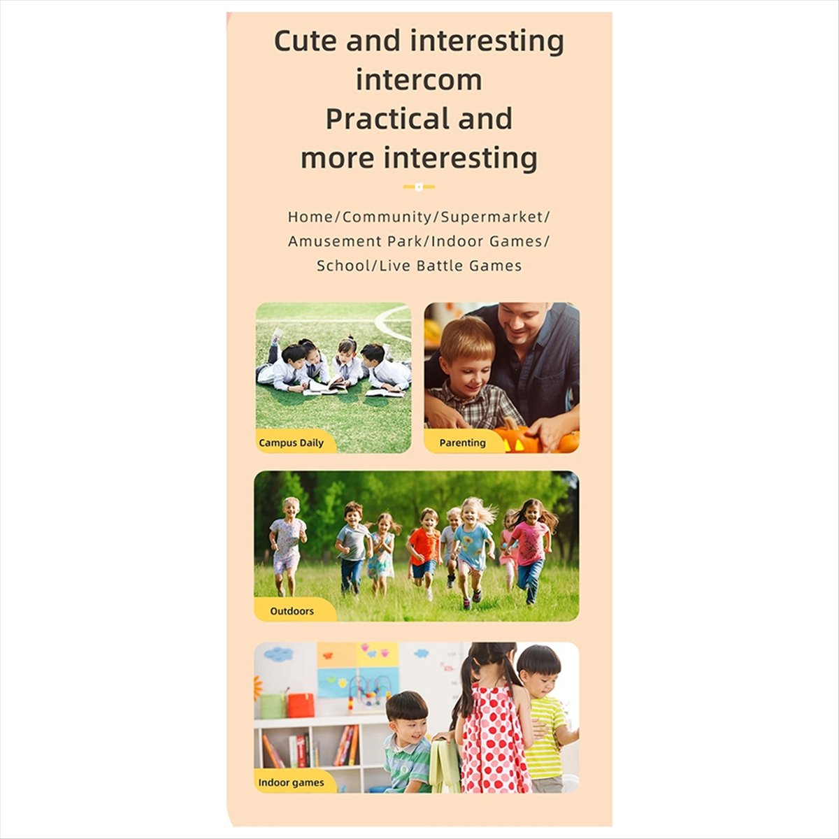 Walkie Talkie para Niños A77K  - Electronics Gadgets To Gift reseña y precio