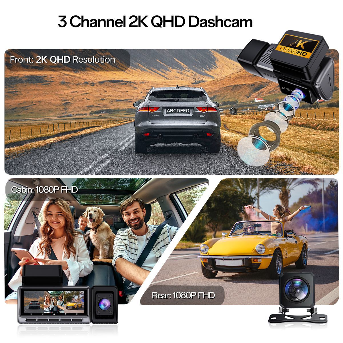 Nueva Dashcam GPS HD con Visió - Panoramic Dash Cam 360 reseña y precio