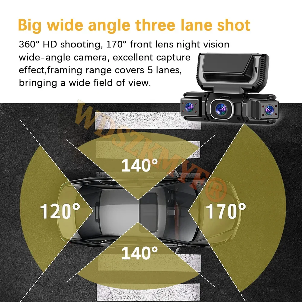 Cámara de Visión Trasera de 36 - Panoramic Dash Cam 360 reseña y precio